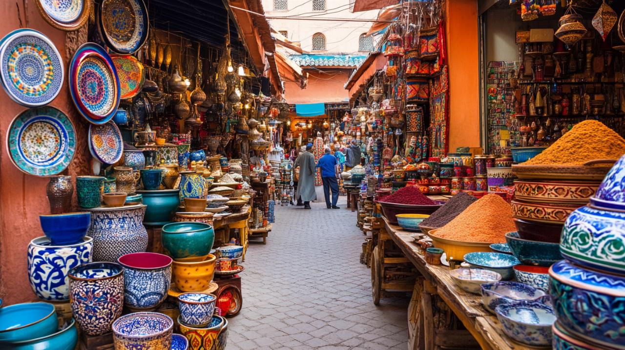¿Qué llevar de Marrakech? Descubre los textiles más auténticos en los zocos: kaftanes y chales tradicionales